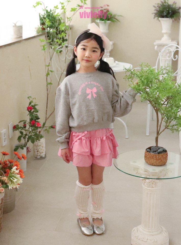 Vivielly - Korean Children Fashion - #discoveringself - Mono Slit Sweatshirt - 8