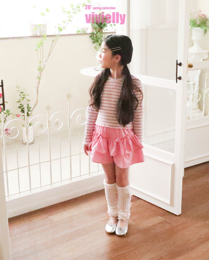 Vivielly - Korean Children Fashion - #kidsstore - Glossy Skort - 5