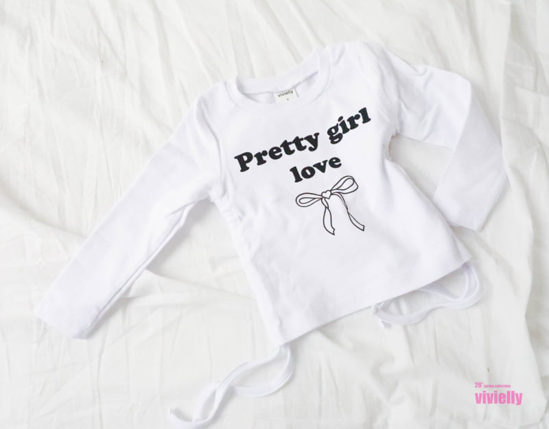 Vivielly - Korean Children Fashion - #kidsstore - Pretty Girl Tee