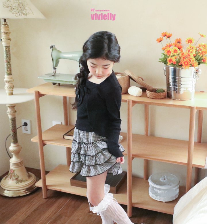 Vivielly - Korean Children Fashion - #kidzfashiontrend - Tutu Cardigan Set - 8