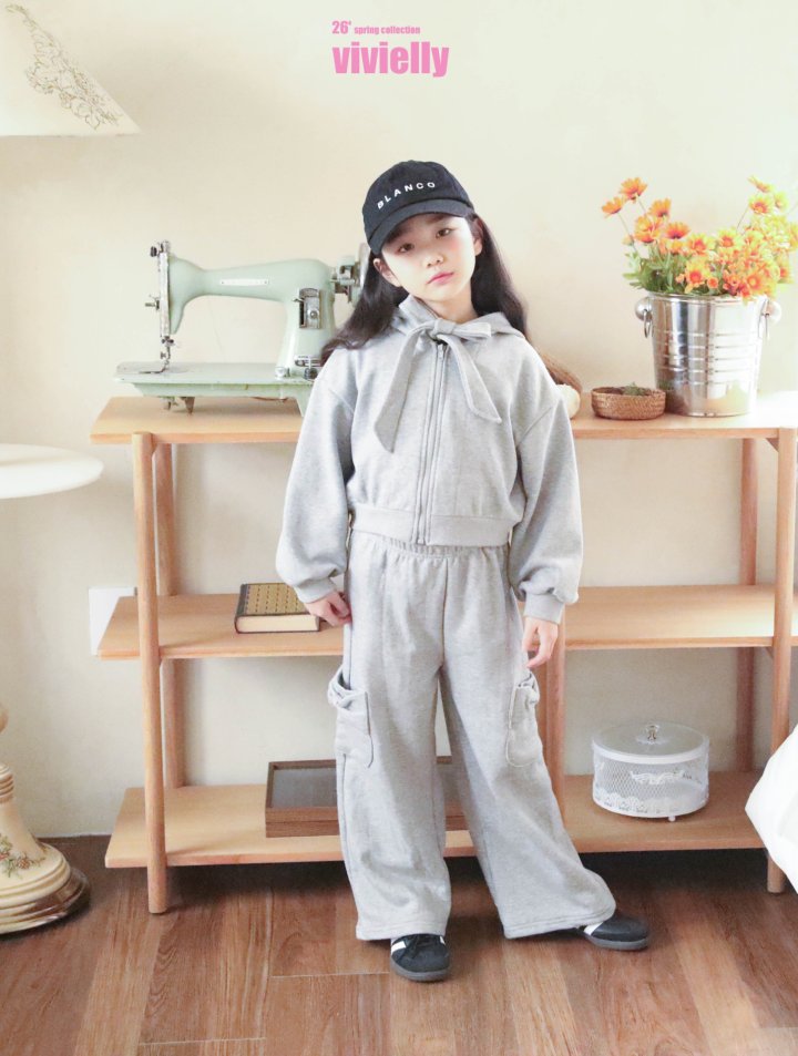 Vivielly - Korean Children Fashion - #littlefashionista - Merry Ribbon Zip-Up - 10