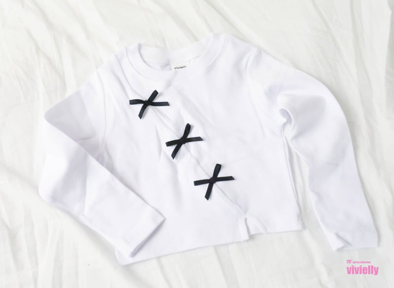Vivielly - Korean Children Fashion - #magicofchildhood - Annie Slit Tee - 3