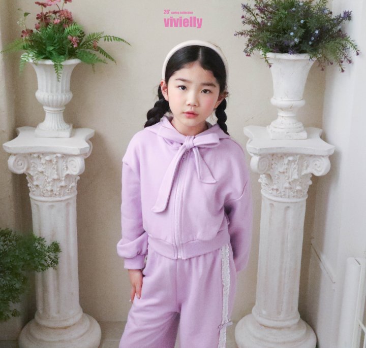 Vivielly - Korean Children Fashion - #magicofchildhood - Merry Ribbon Zip-Up - 11