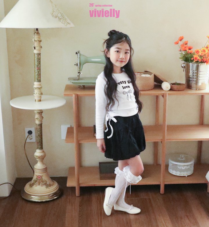 Vivielly - Korean Children Fashion - #minifashionista - Pretty Girl Tee - 6