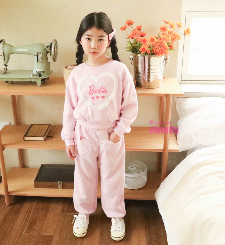 Vivielly - Korean Children Fashion - #prettylittlegirls - Berry Sweatshirt - 8