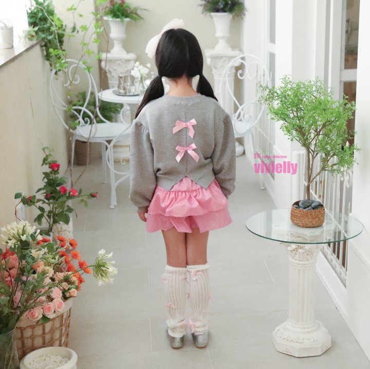 Vivielly - Korean Children Fashion - #toddlerclothing - Mono Slit Sweatshirt - 4