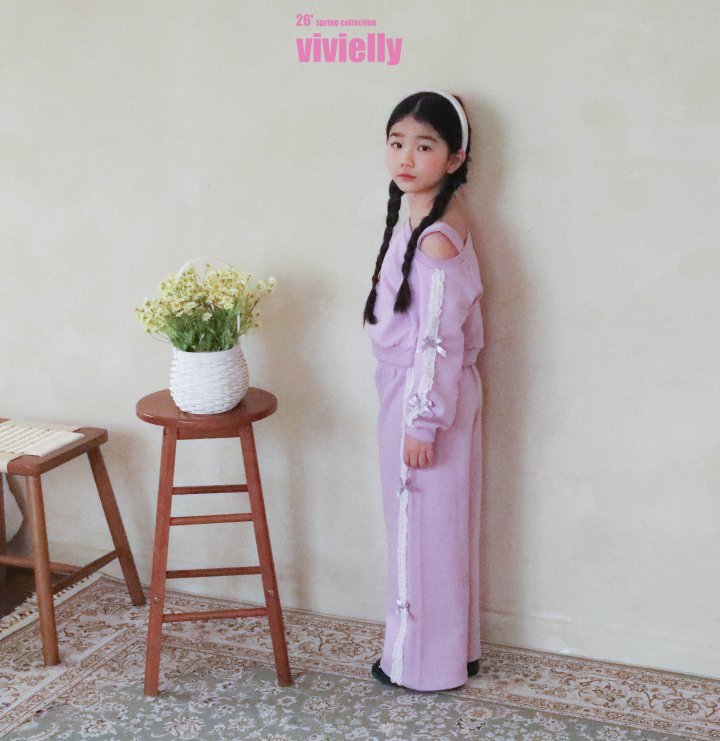 Vivielly - Korean Children Fashion - #stylishchildhood - Luna Lace Pants - 9