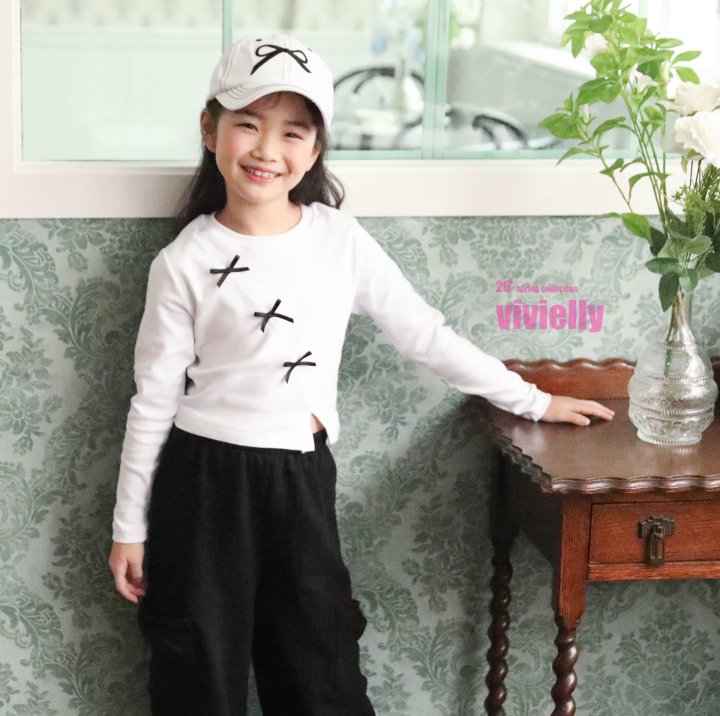 Vivielly - Korean Children Fashion - #todddlerfashion - Annie Slit Tee - 6