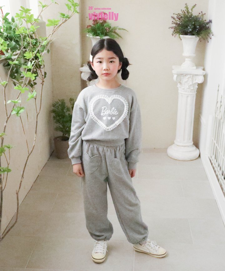 Vivielly - Korean Children Fashion - #todddlerfashion - Berry Sweatshirt - 9