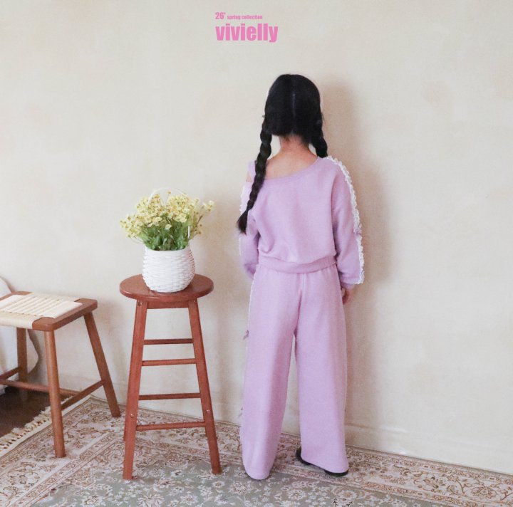 Vivielly - Korean Children Fashion - #todddlerfashion - Luna Lace Pants - 7