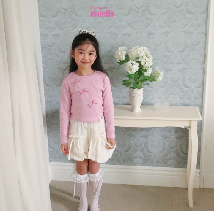 Vivielly - Korean Children Fashion - #toddlerclothing - Annie Slit Tee - 7