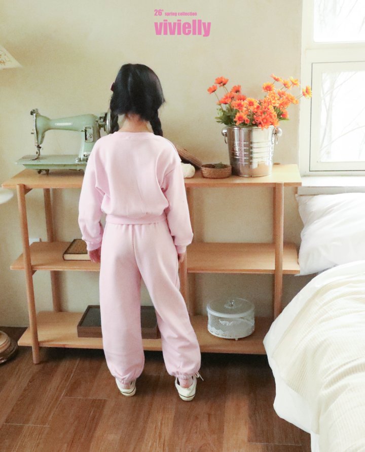 Vivielly - Korean Children Fashion - #toddlerclothing - Berry Sweatshirt - 10