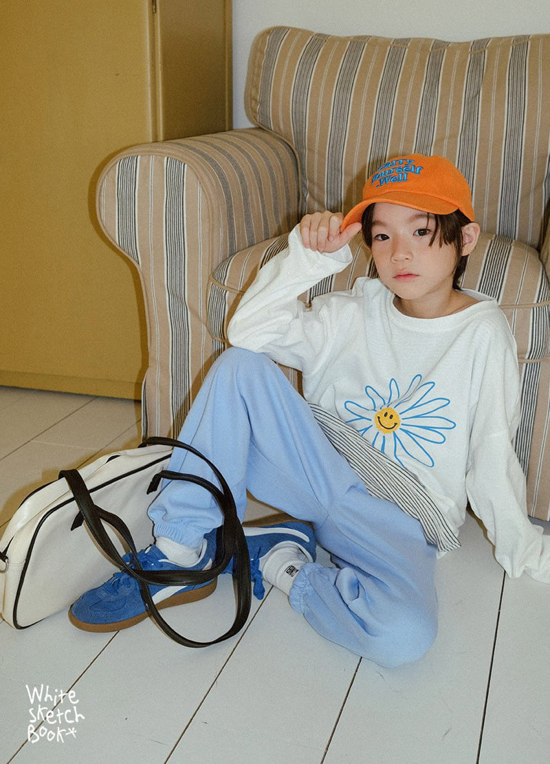 Whitesketchbook - Korean Children Fashion - #Kfashion4kids - Flower Smile Tee - 7