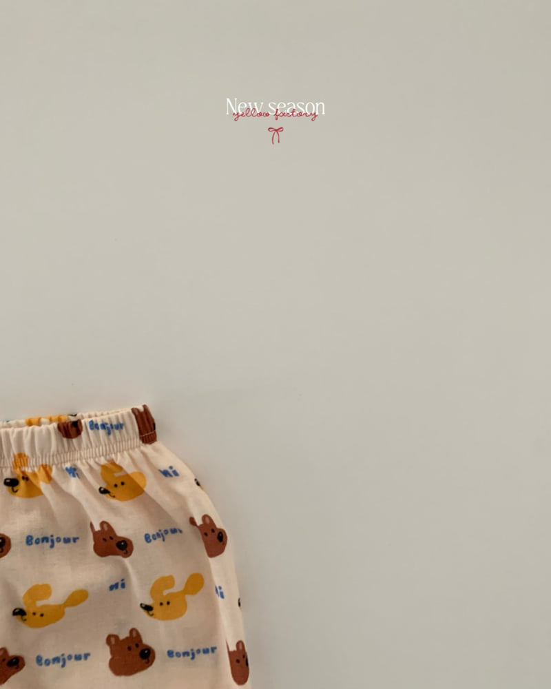Yellow Factory - Korean Children Fashion - #Kfashion4kids - Cute Graphic Pants - 5