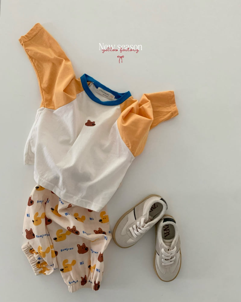 Yellow Factory - Korean Children Fashion - #childofig - Cute Graphic Pants - 11