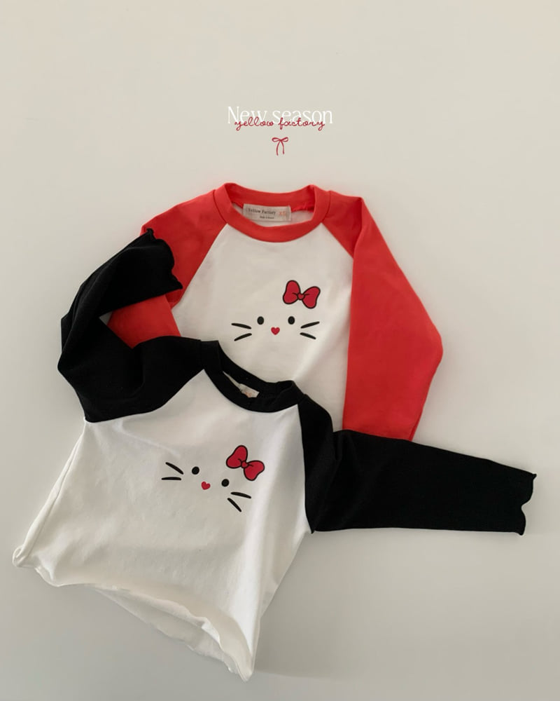 Yellow Factory - Korean Children Fashion - #childrensboutique - New Kitty Tee - 5
