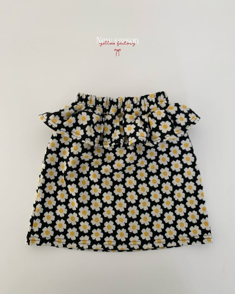 Yellow Factory - Korean Children Fashion - #discoveringself - Fiore Skirt