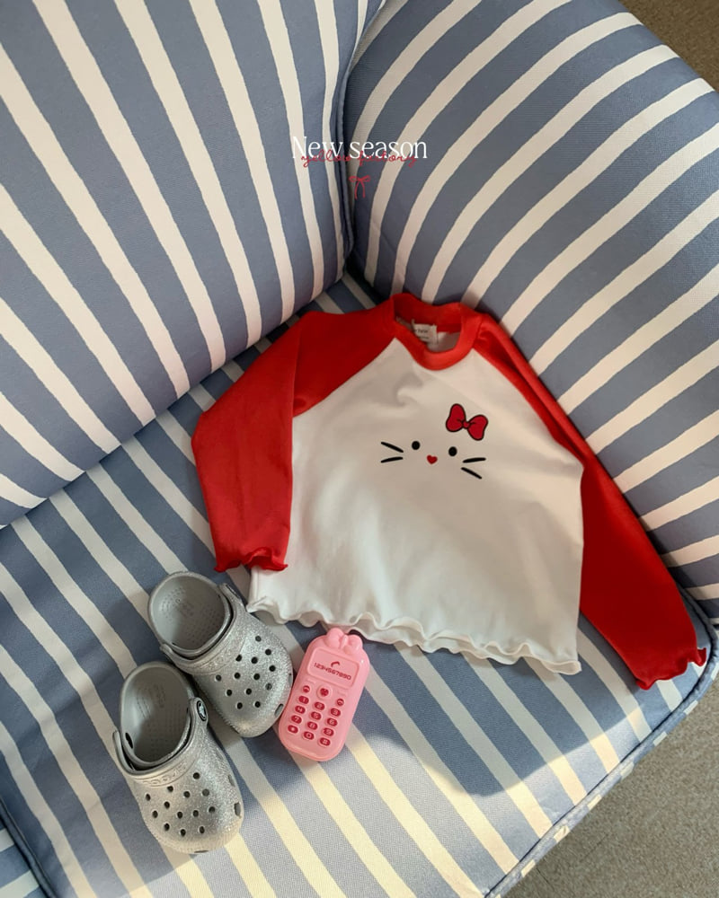 Yellow Factory - Korean Children Fashion - #kidsstore - New Kitty Tee - 10