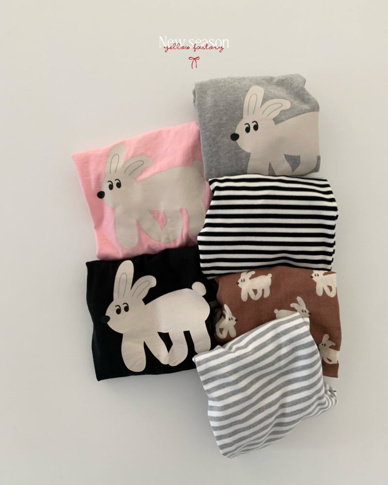 Yellow Factory - Korean Children Fashion - #kidsstore - Bunny Tee - 7