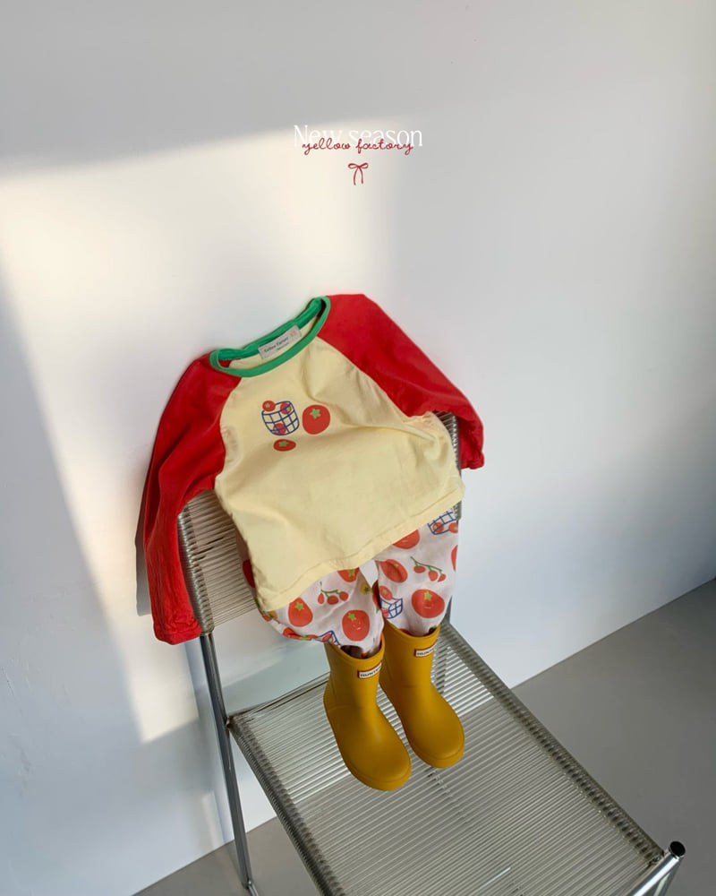 Yellow Factory - Korean Children Fashion - #magicofchildhood - New Tomato Tee - 12
