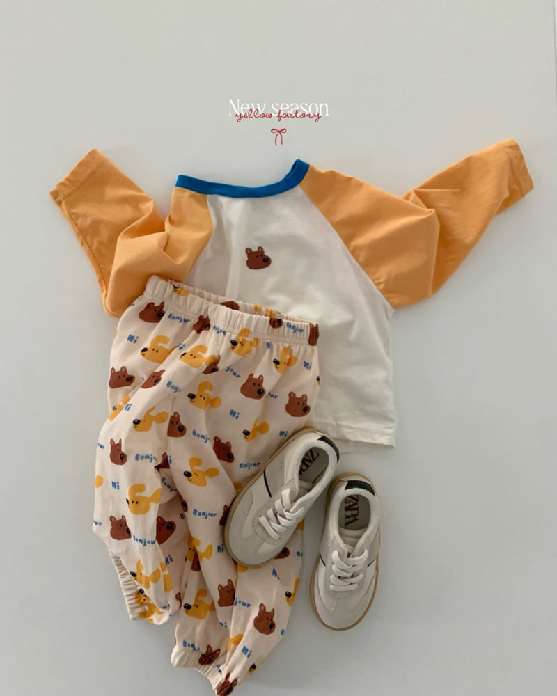 Yellow Factory - Korean Children Fashion - #prettylittlegirls - Cute Graphic Pants - 9
