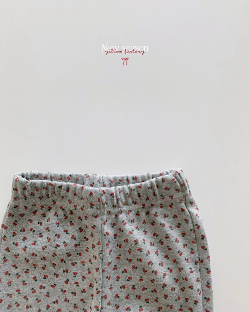 Yellow Factory - Korean Children Fashion - #stylishchildhood - Cherry Bootcut Pants - 11
