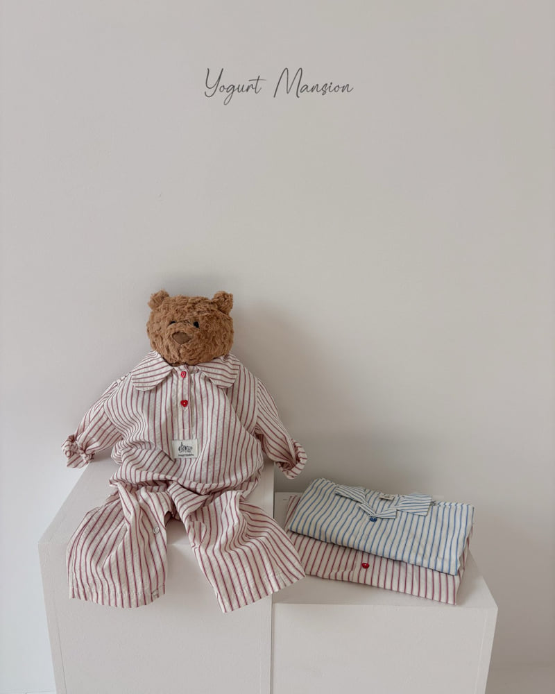 Yogurt Mansion - Korean Baby Fashion - #babylifestyle - Lollipop Pajama Suit - 3