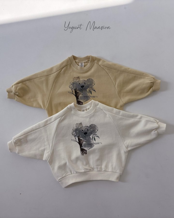 Yogurt Mansion - Korean Children Fashion - #Kfashion4kids - Koala Sweatshirt