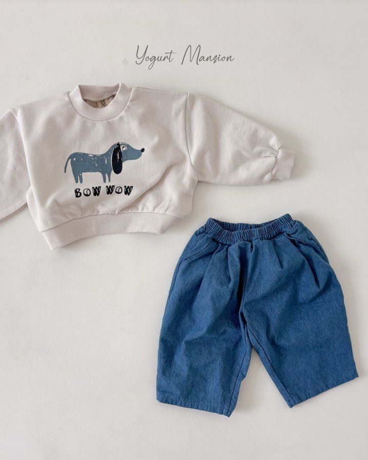 Yogurt Mansion - Korean Children Fashion - #childofig - Puppy Sweatshirt - 7