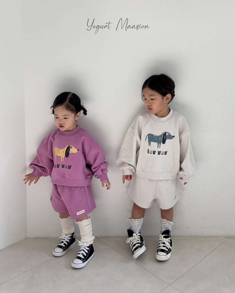 Yogurt Mansion - Korean Children Fashion - #childofig - Puppy Sweatshirt - 8