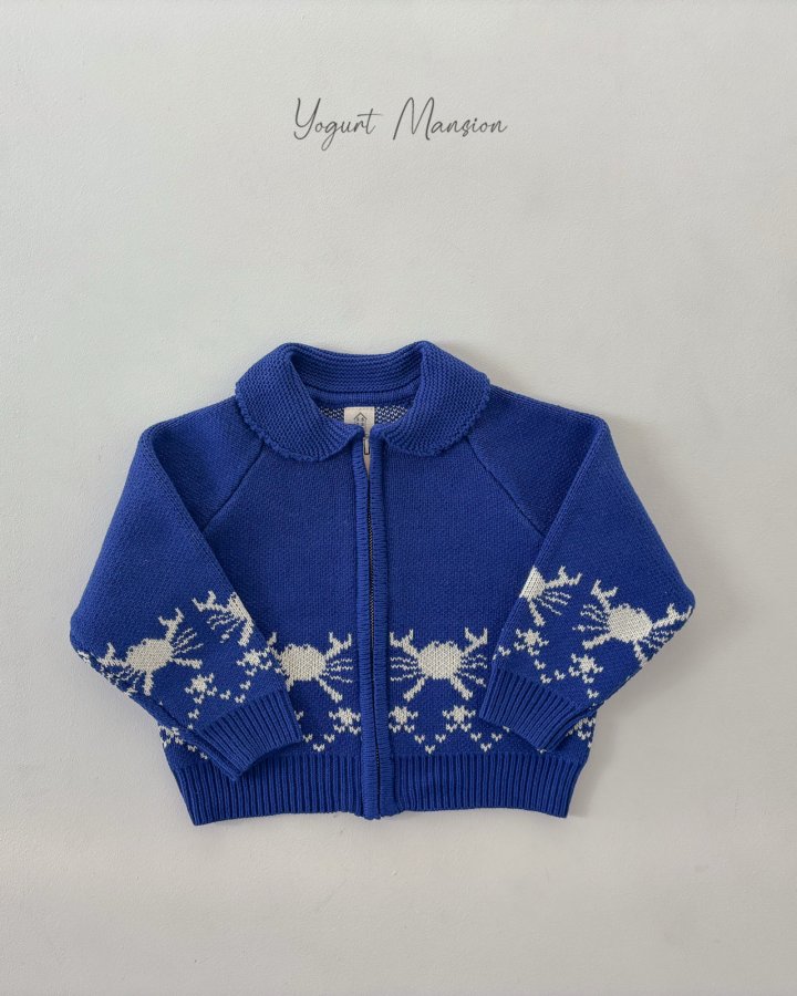 Yogurt Mansion - Korean Children Fashion - #childrensboutique - Flower Crab Knit - 6