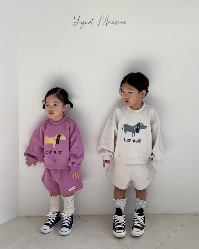 Yogurt Mansion - Korean Children Fashion - #discoveringself - Puppy Sweatshirt - 11