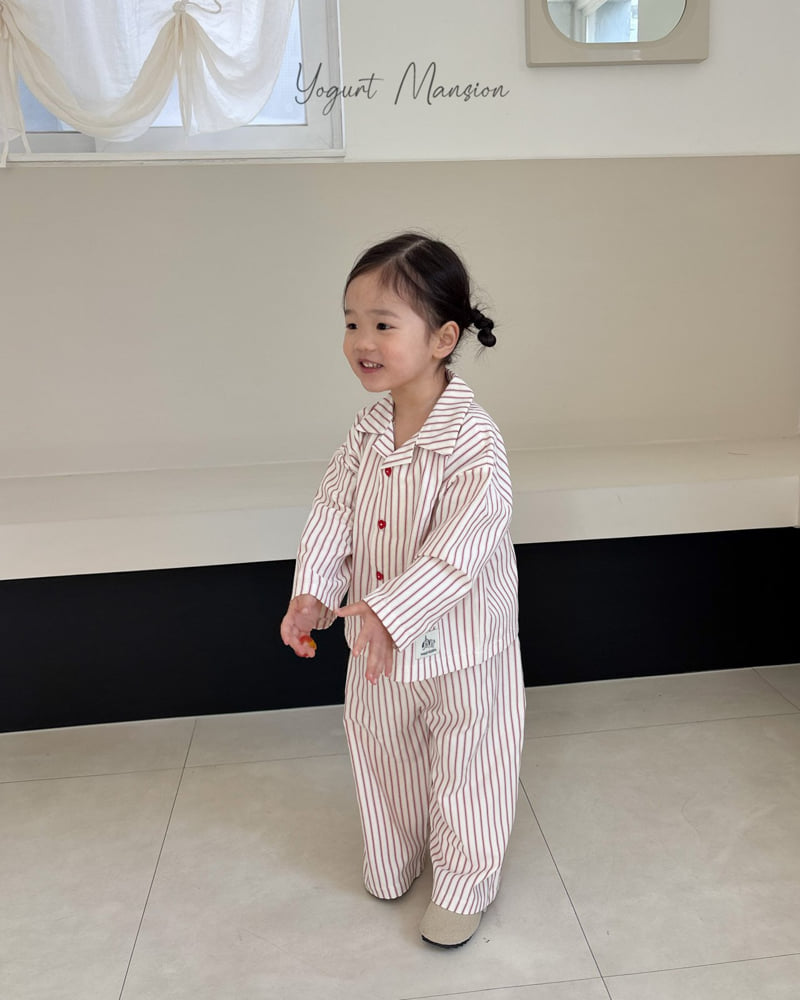 Yogurt Mansion - Korean Children Fashion - #kidsshorts - Lollipop Pajama Set - 3