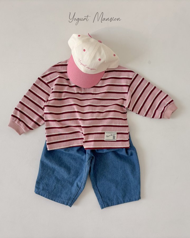 Yogurt Mansion - Korean Children Fashion - #kidsstore - Macaron Tee - 4