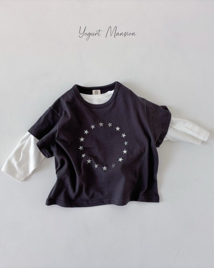 Yogurt Mansion - Korean Children Fashion - #littlefashionista - Circle Tee - 5