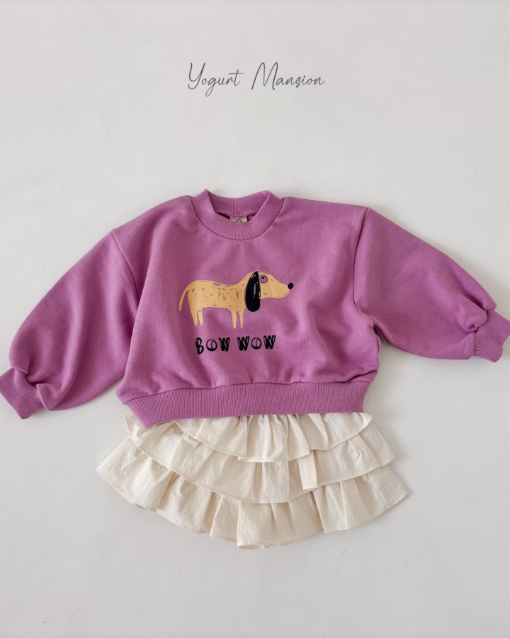 Yogurt Mansion - Korean Children Fashion - #littlefashionista - Puppy Sweatshirt - 4