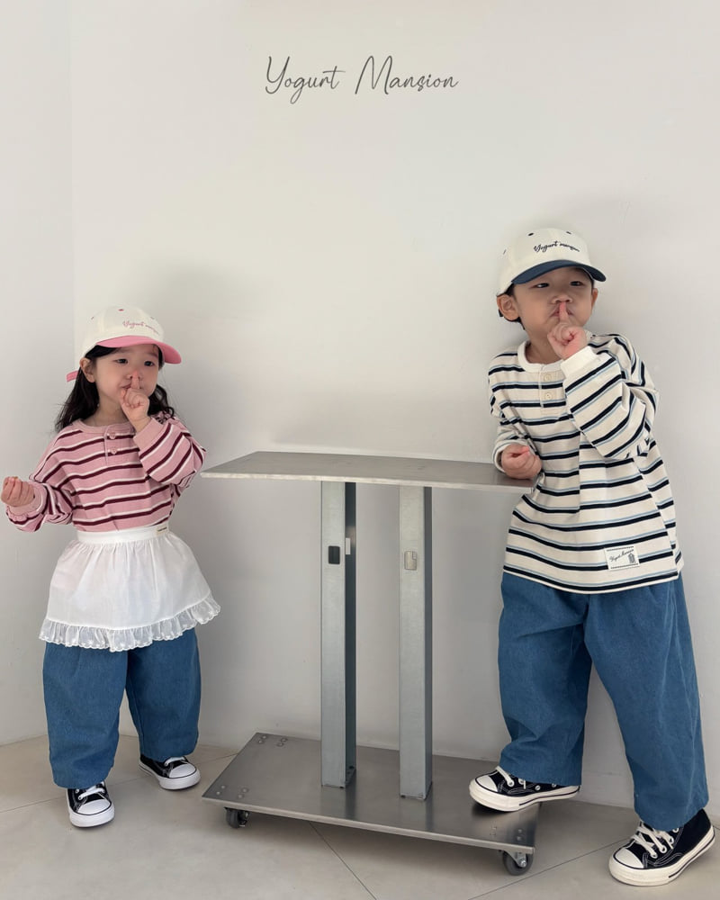 Yogurt Mansion - Korean Children Fashion - #prettylittlegirls - Macaron Tee - 9