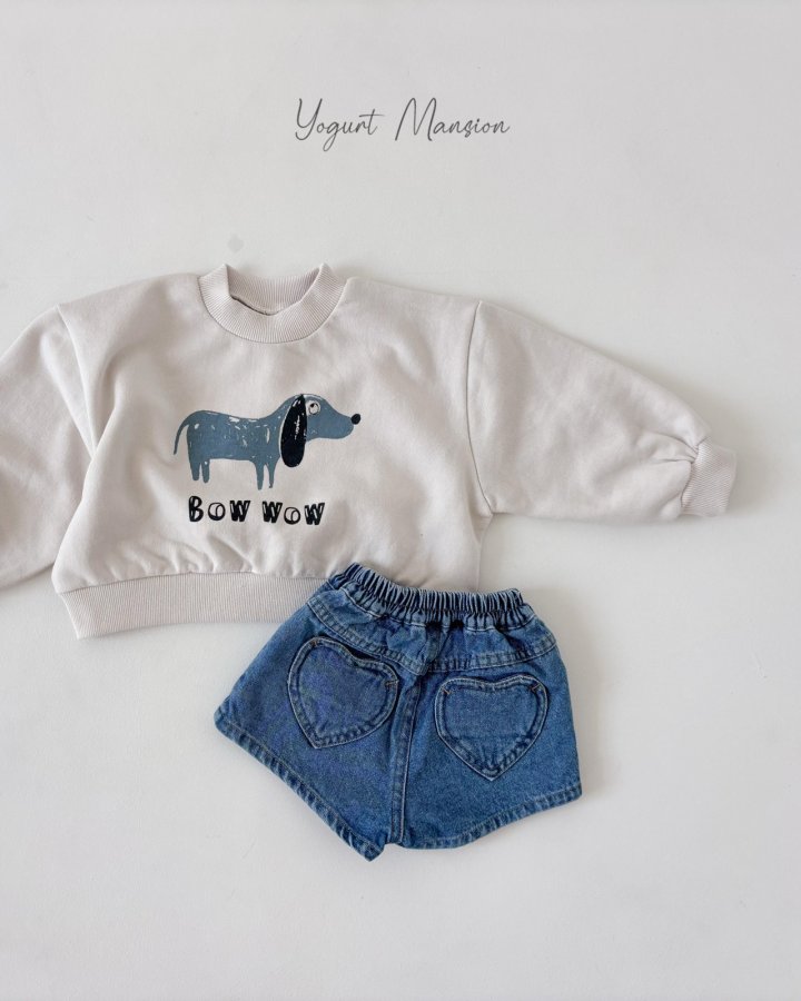Yogurt Mansion - Korean Children Fashion - #prettylittlegirls - Puppy Sweatshirt - 6
