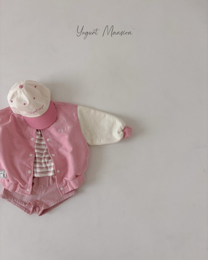 Yogurt Mansion - Korean Children Fashion - #minifashionista - Yogurt Baseball Jumper - 4