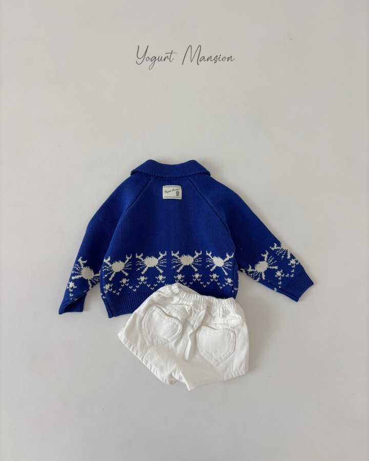 Yogurt Mansion - Korean Children Fashion - #prettylittlegirls - Flower Crab Knit - 3