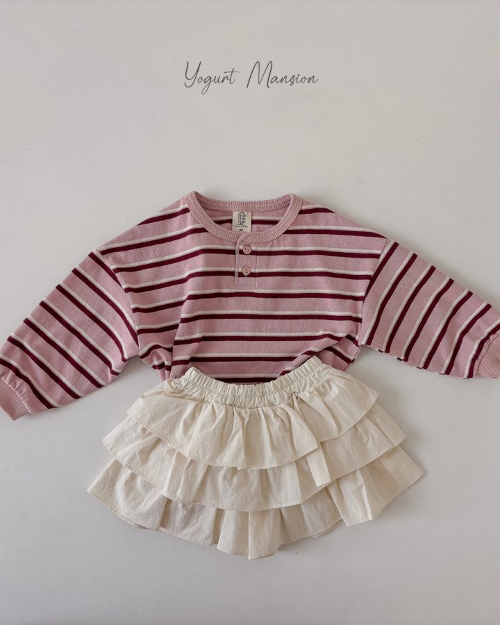Yogurt Mansion - Korean Children Fashion - #todddlerfashion - Lily Skirt Pants - 8