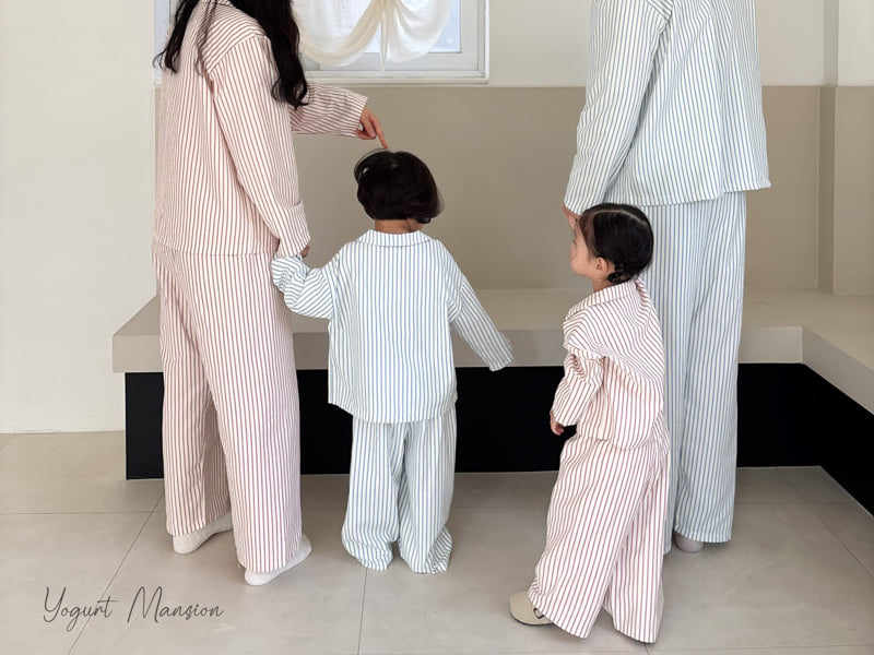 Yogurt Mansion - Korean Women Fashion - #romanticstyle - Lollipop Pajama Set (Adult) - 2