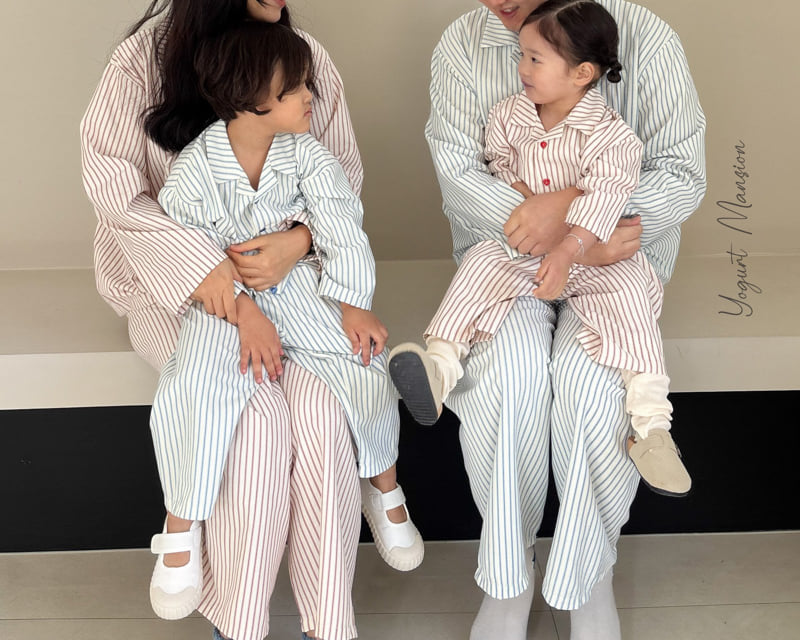 Yogurt Mansion - Korean Women Fashion - #shopsmall - Lollipop Pajama Set (Adult) - 3