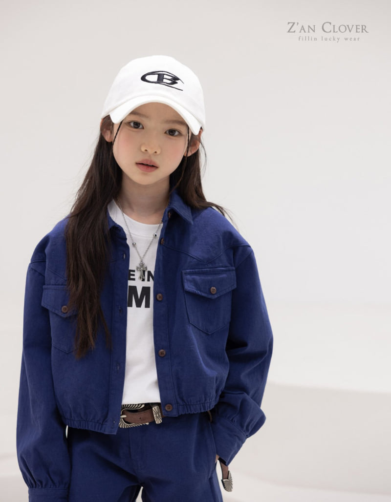 Zan Clover - Korean Children Fashion - #Kfashion4kids - Classic Crop Jacket (Kids) - 10