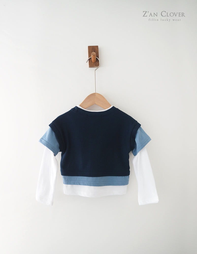 Zan Clover - Korean Children Fashion - #Kfashion4kids - Triple Layered Tee - 7
