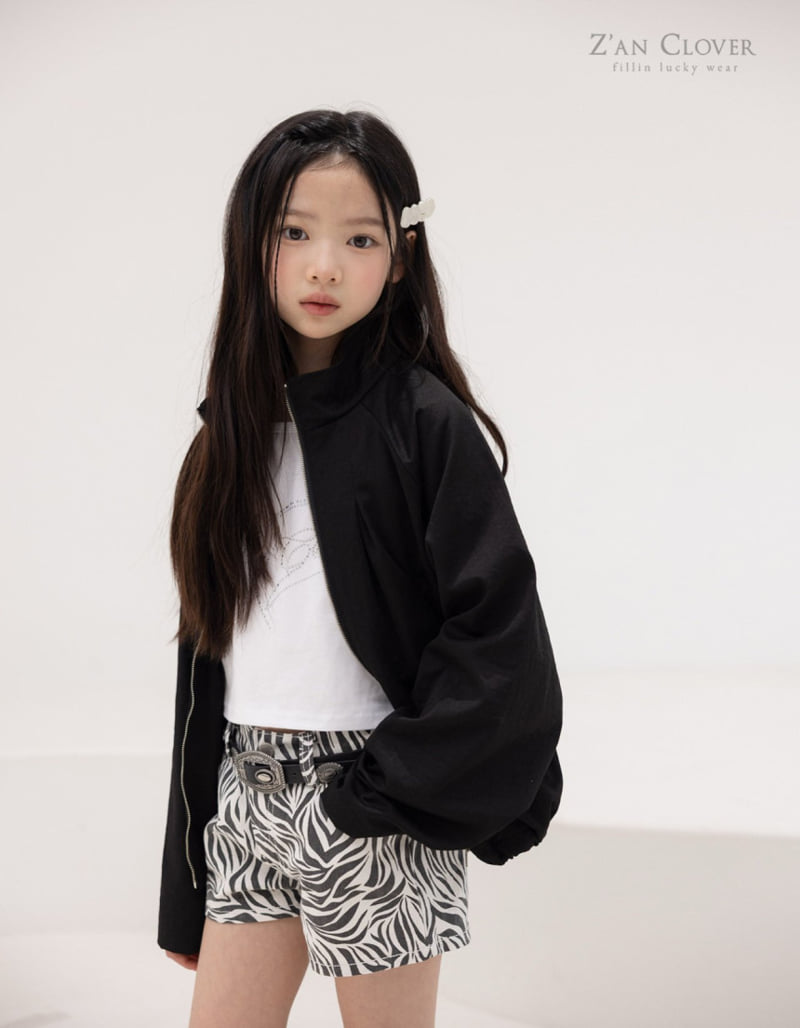 Zan Clover - Korean Children Fashion - #Kfashion4kids - Balloon Fit String Zip-Up (Junior) - 9