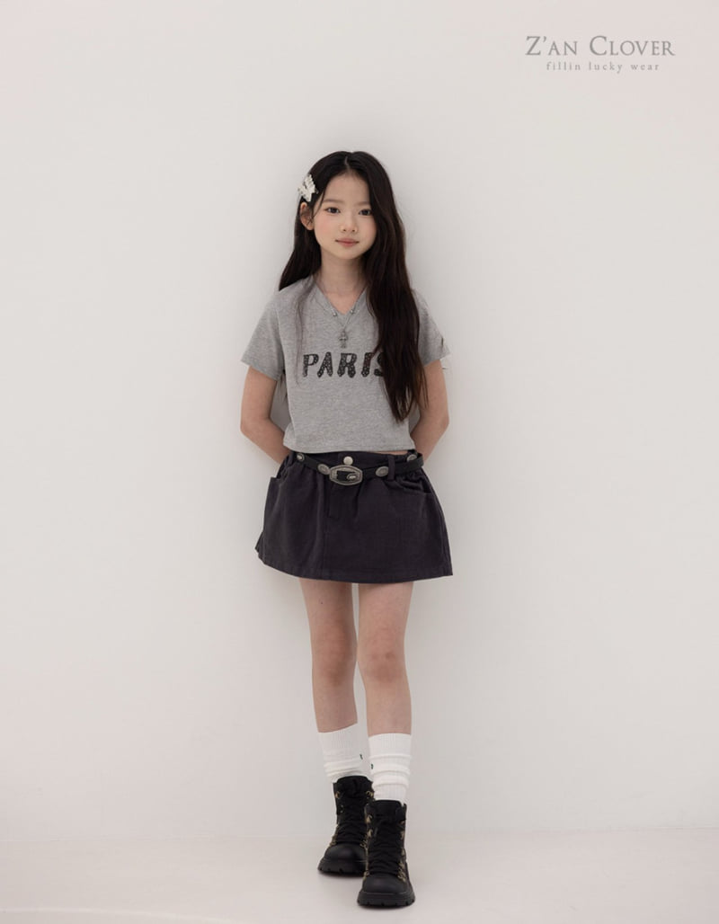 Zan Clover - Korean Children Fashion - #childofig - Micro Mini Skirt - 12