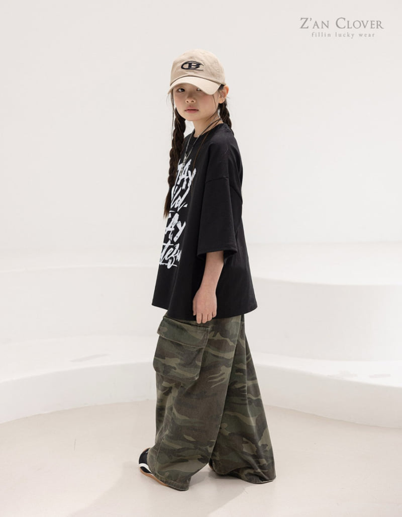 Zan Clover - Korean Children Fashion - #childofig - Wide Cargo Pants - 10