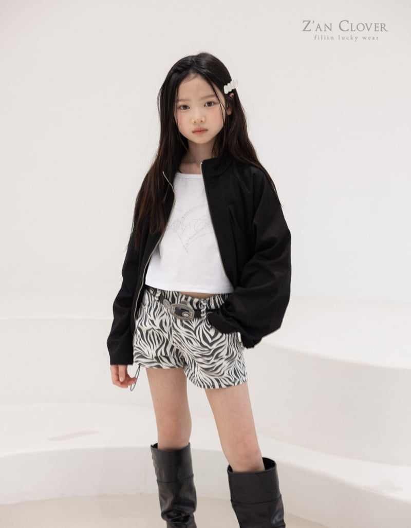 Zan Clover - Korean Children Fashion - #childofig - Zebra Shorts - 9