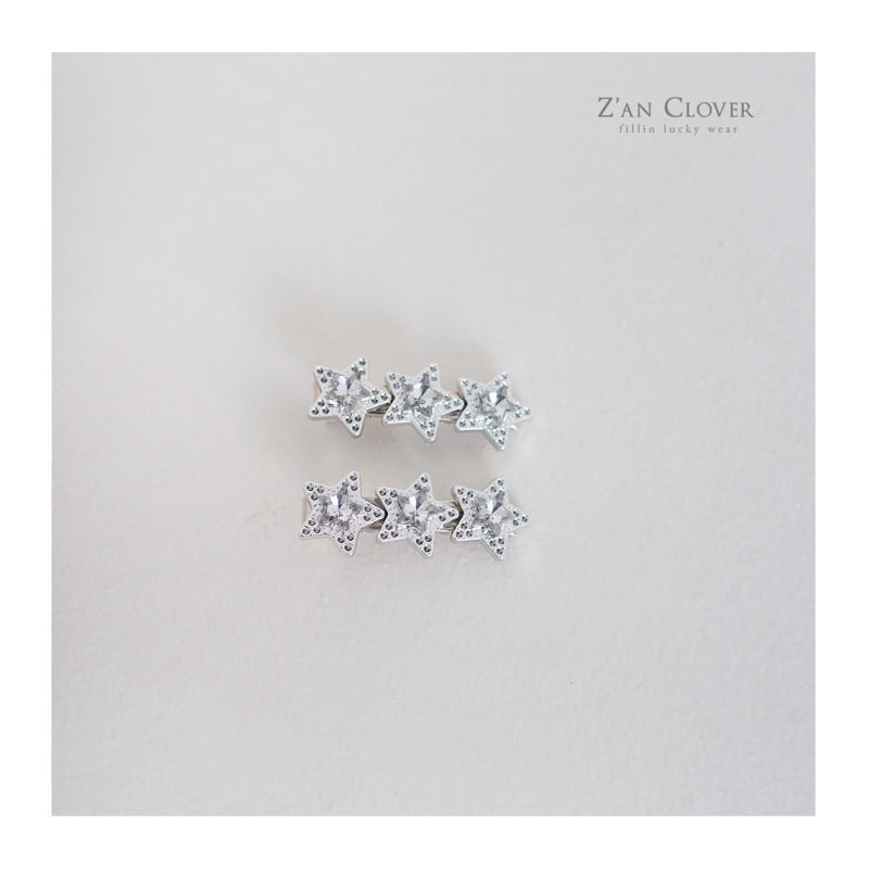 Zan Clover - Korean Children Fashion - #childofig - Cubic Star Hair Claw